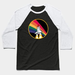 Nasa Space Shuttle Launch Pride Baseball T-Shirt